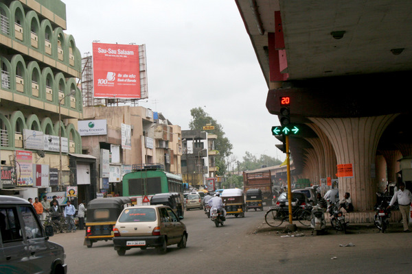 BITCO SQ. & FLY OVER  LIT hoarding